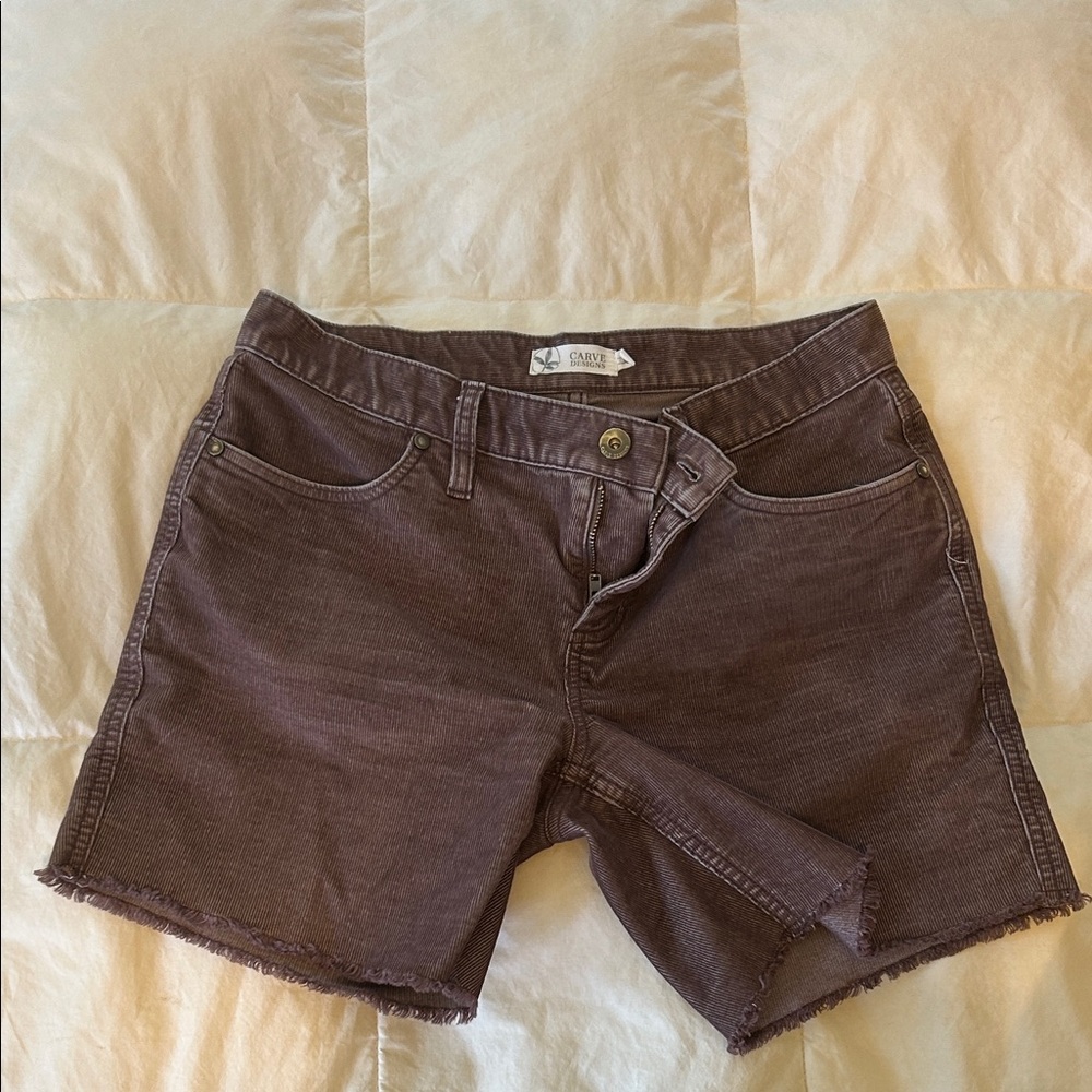 Carve Designs Brown Jean Shorts